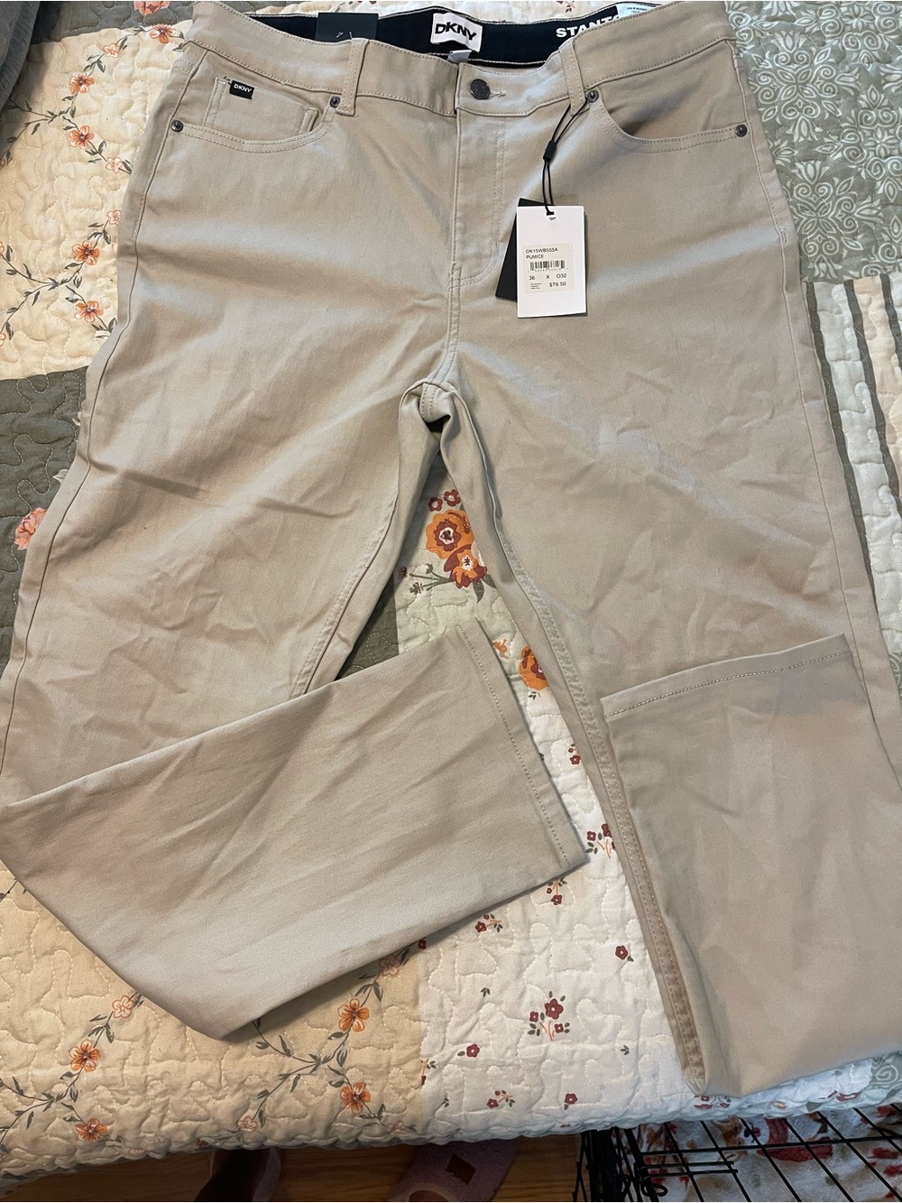 DKNY Stanton - Men’s SlimFit w/ Ultimate Stretch Khaki Chinos